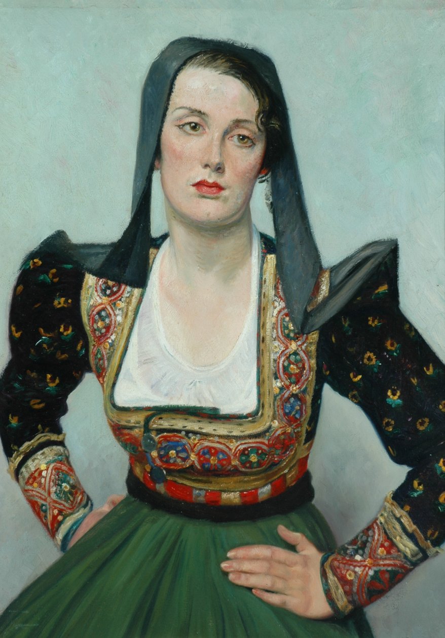 Mademoiselle Grant - William Rothenstein