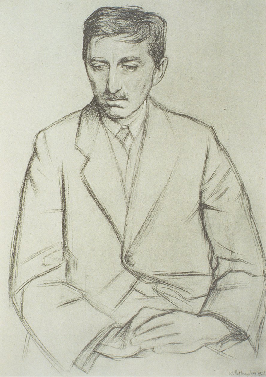 Portrait de E.M. Forster (1879-1970) - William Rothenstein