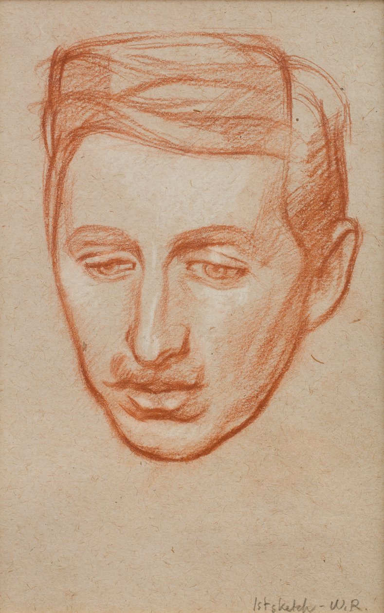 Portrait de E. M. Forster - William Rothenstein