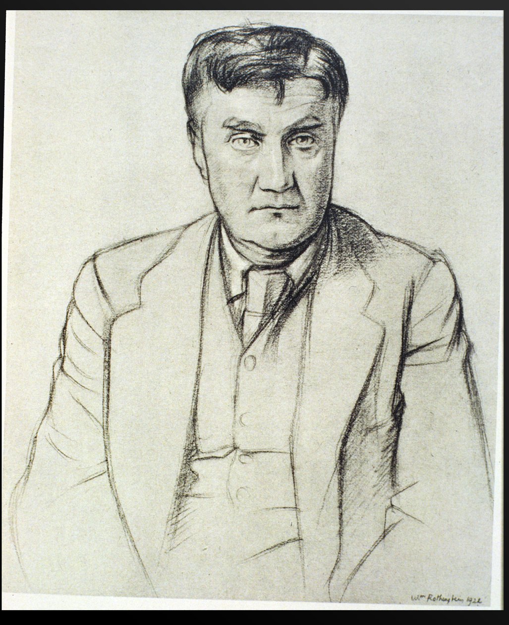 Portrait de Ralph Vaughan Williams (1872-1958) - William Rothenstein
