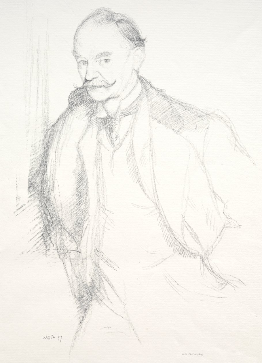 Thomas Hardy - William Rothenstein