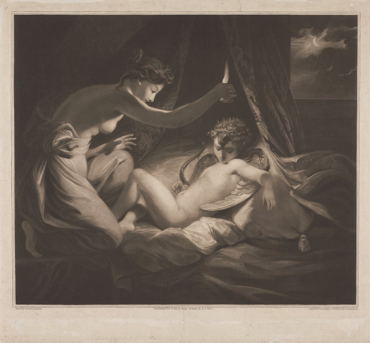 Cupidon et Psyché - William Say