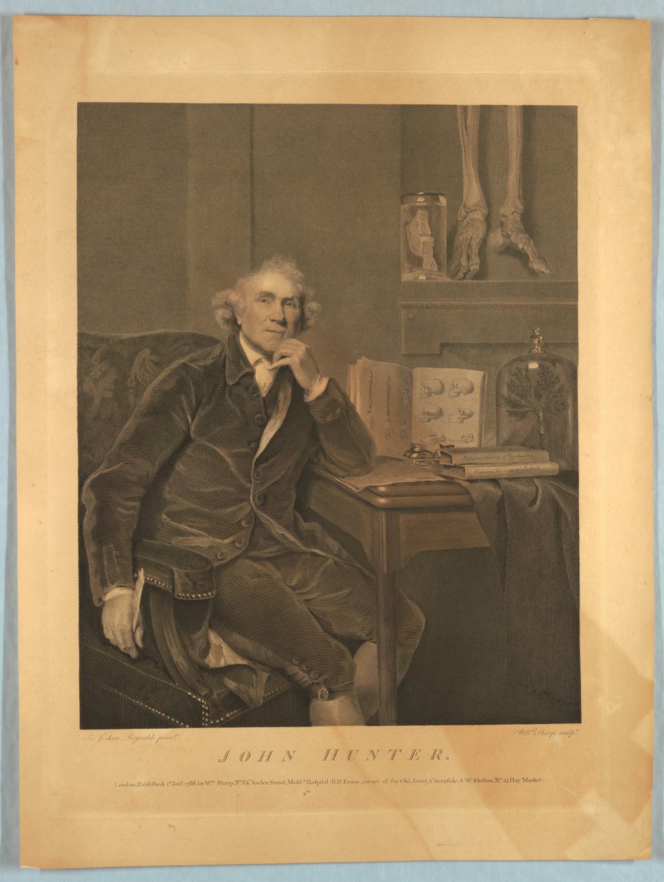 Portrait de John Hunter - William Sharp