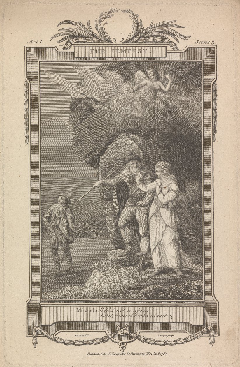 La Tempête, Acte I Scène 3 - William Sharp