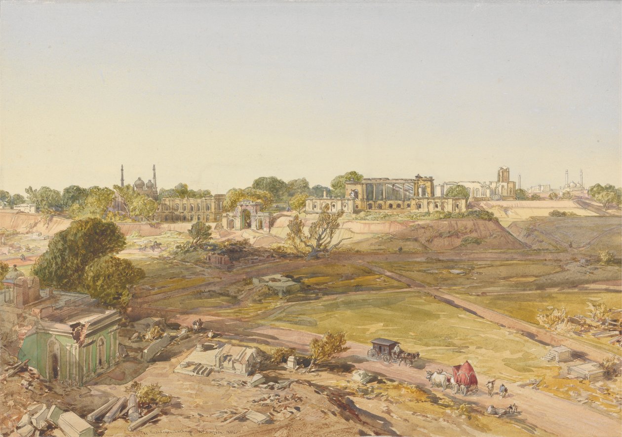 La Résidence, Lucknow - William Simpson