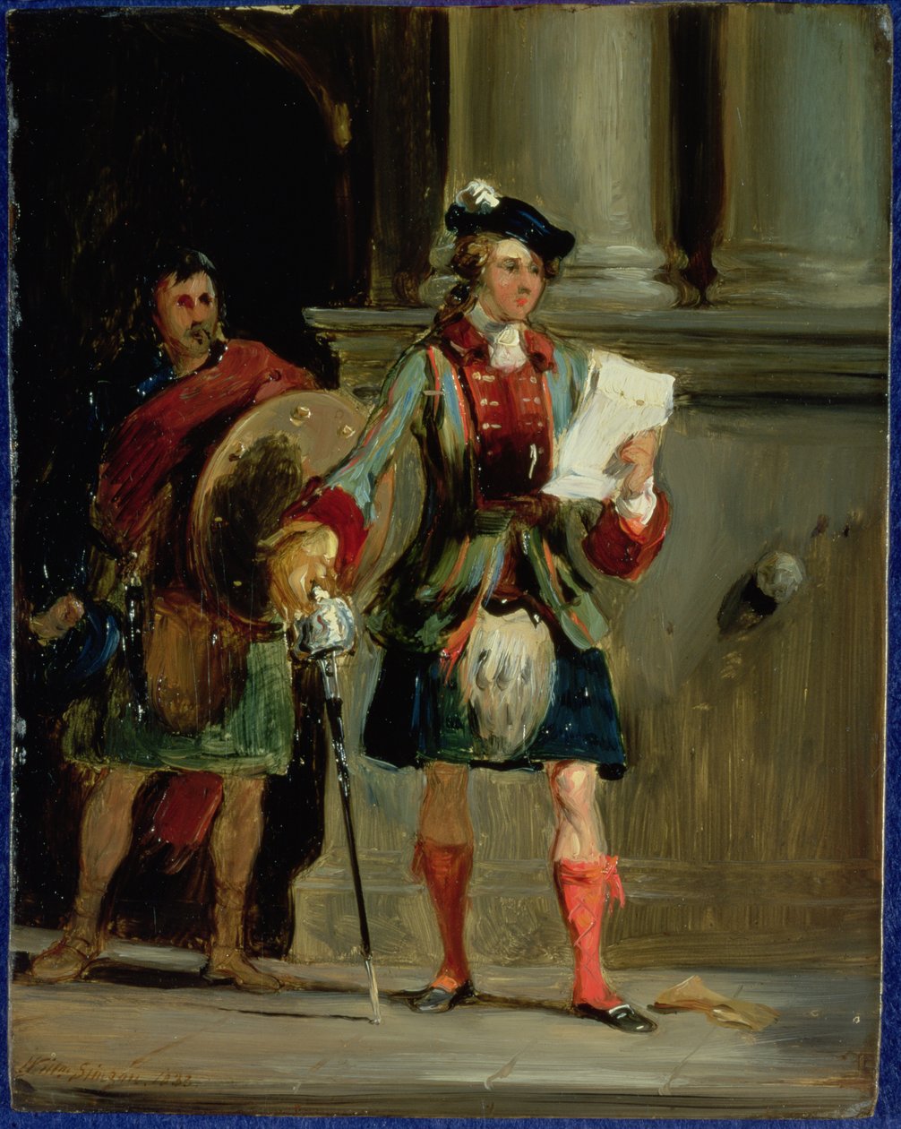 Prince Charlie à Holyrood, 1833 - William Simson