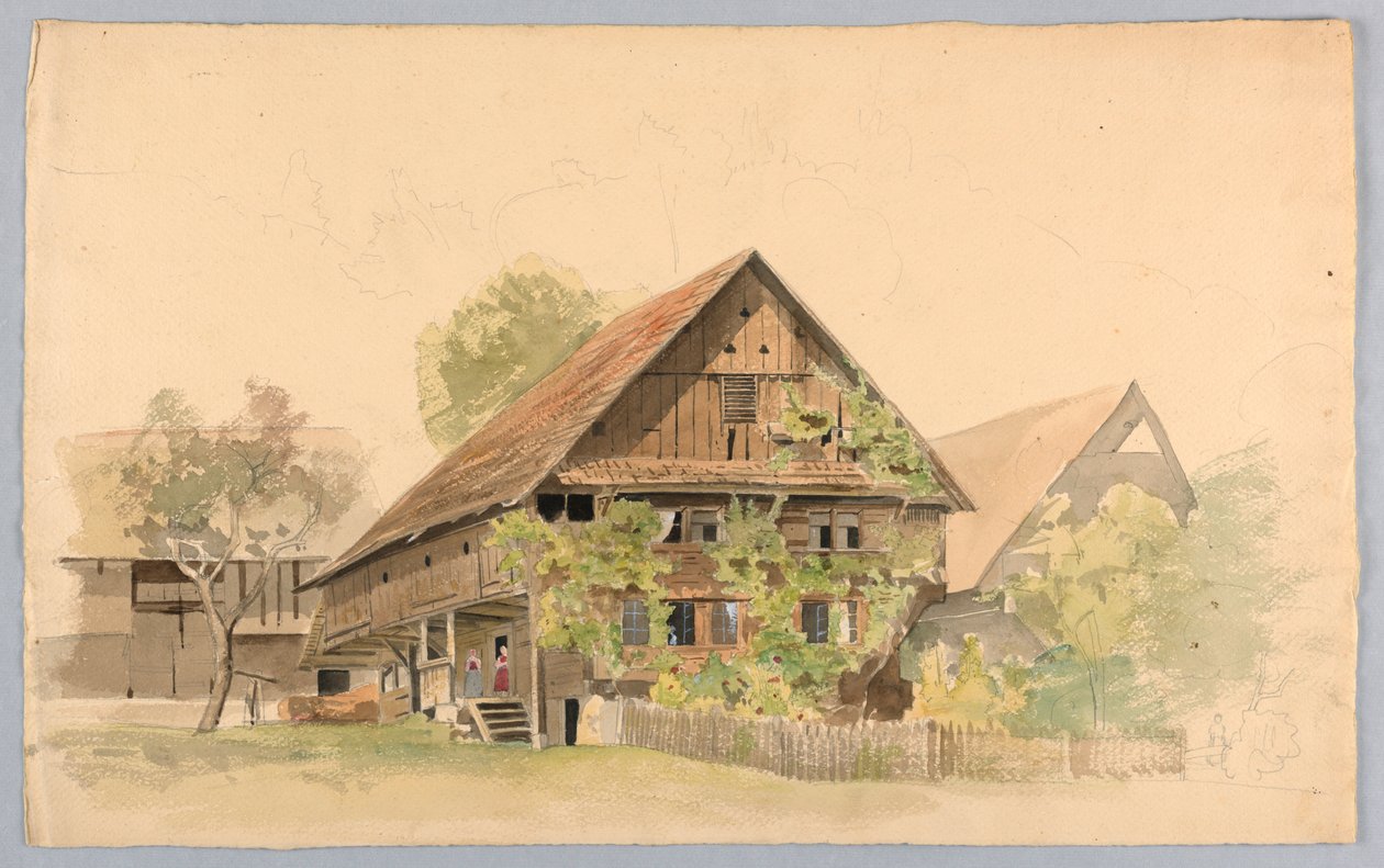 Étude de paysage, Suisse - William Stanley Haseltine