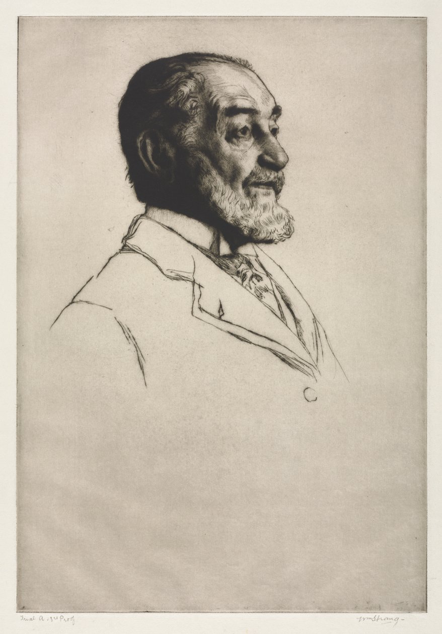 Frederick Harrison - William Strang