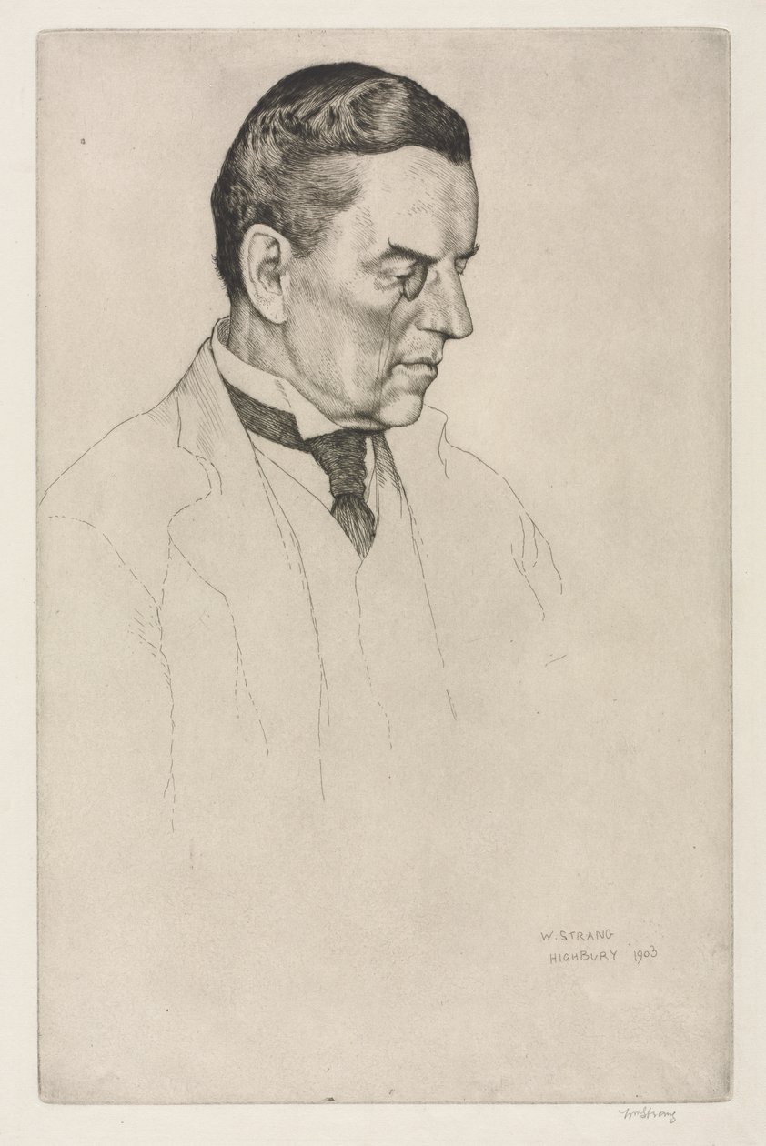 Le Très Honorable Joseph Austen Chamberlain - William Strang