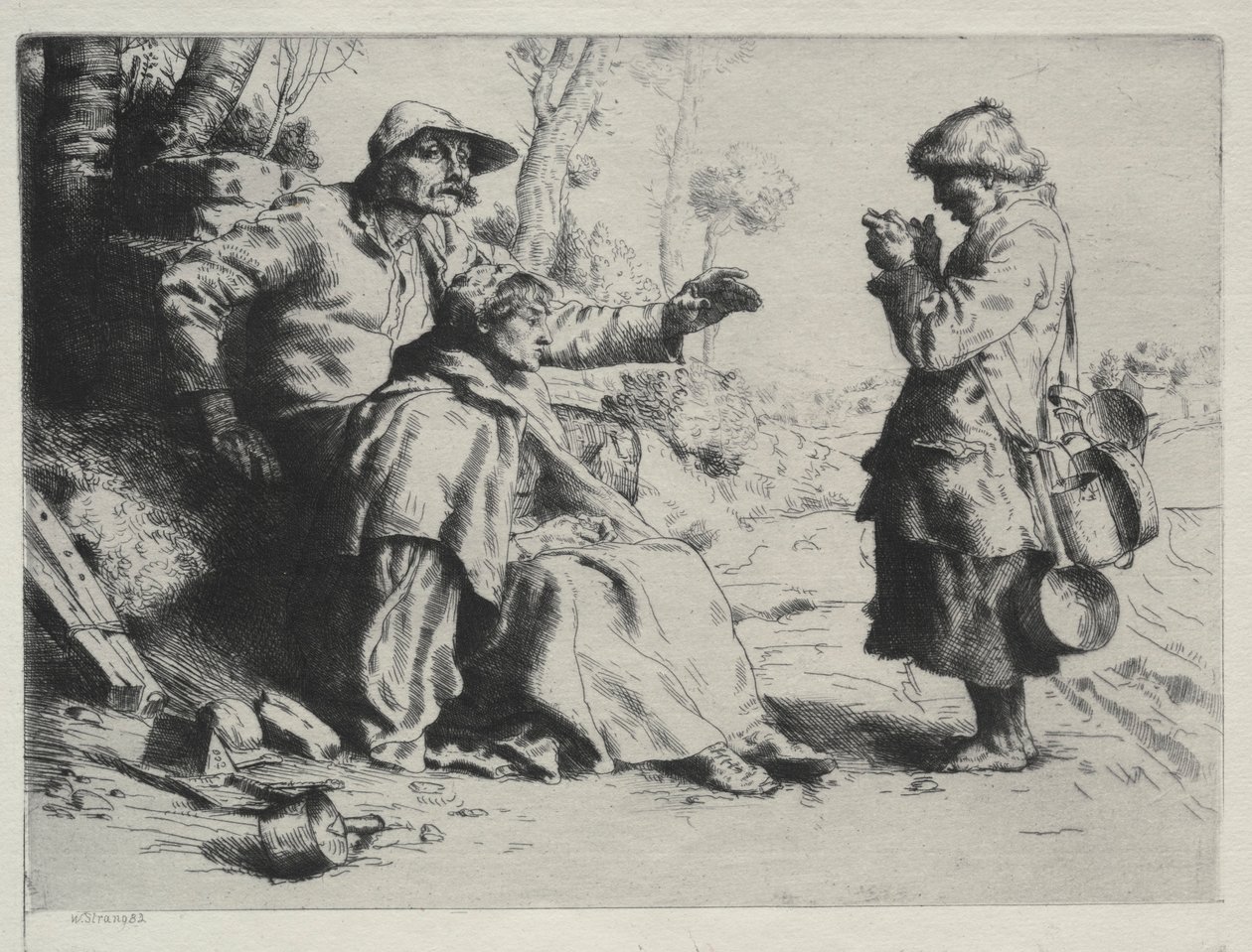Tinkers, 1882 - William Strang