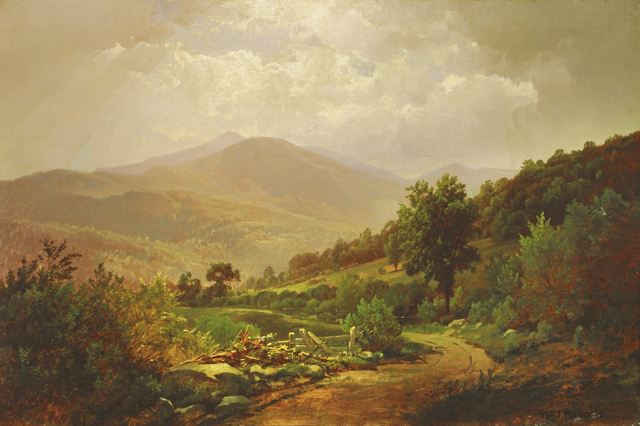 Vallée du Bouquet dans les Adirondacks - William Trost Richards