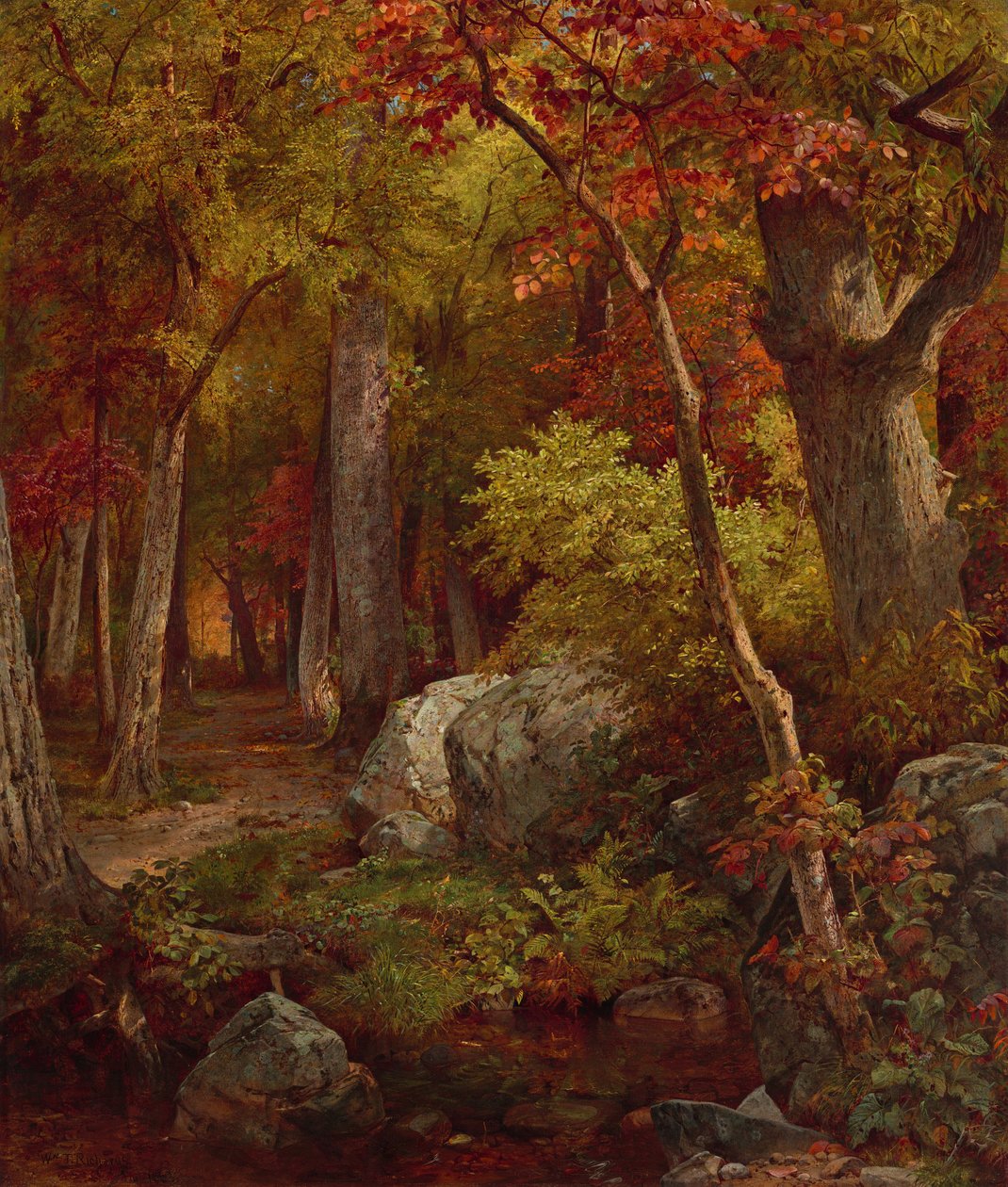 Octobre, 1863 - William Trost Richards