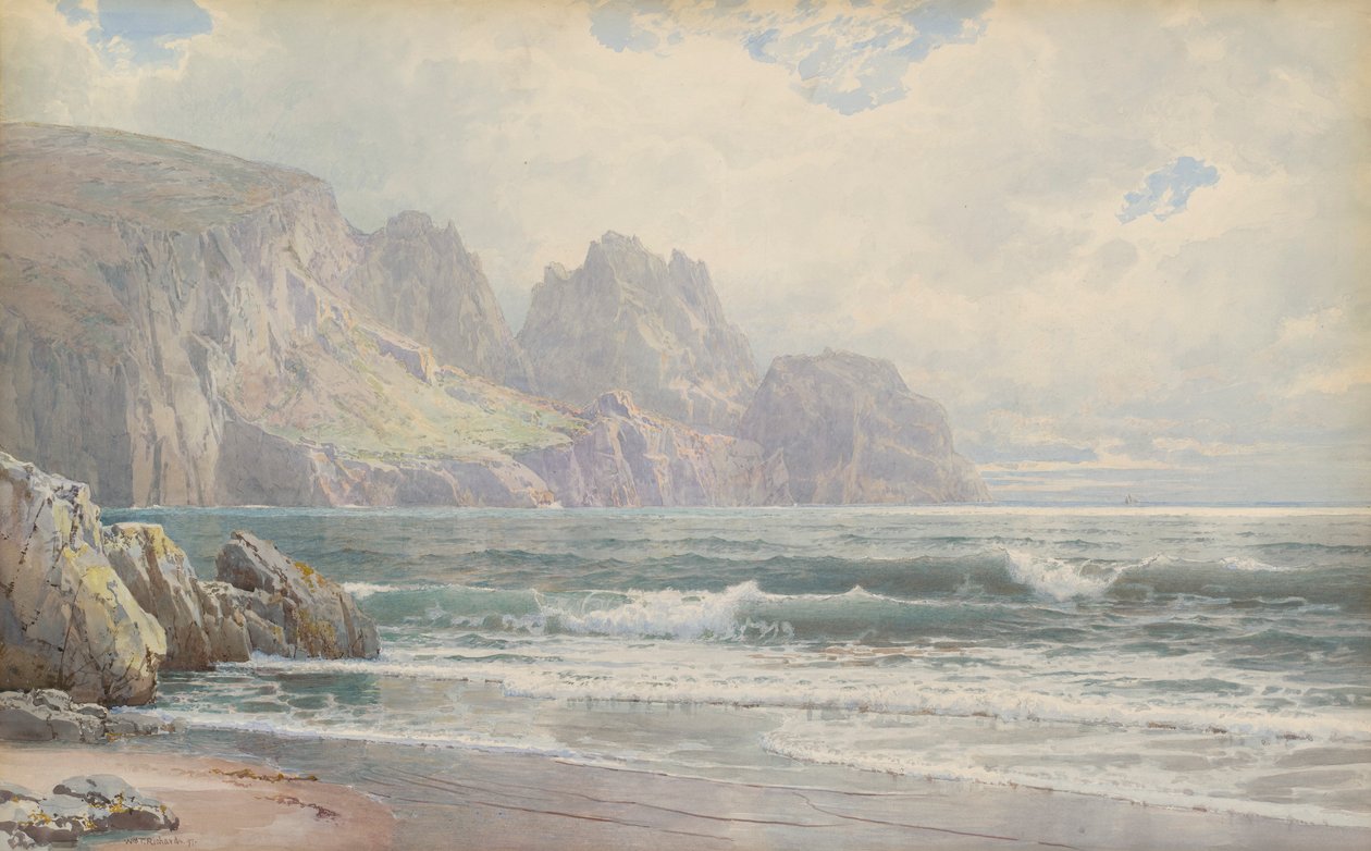 Côte rocheuse - William Trost Richards