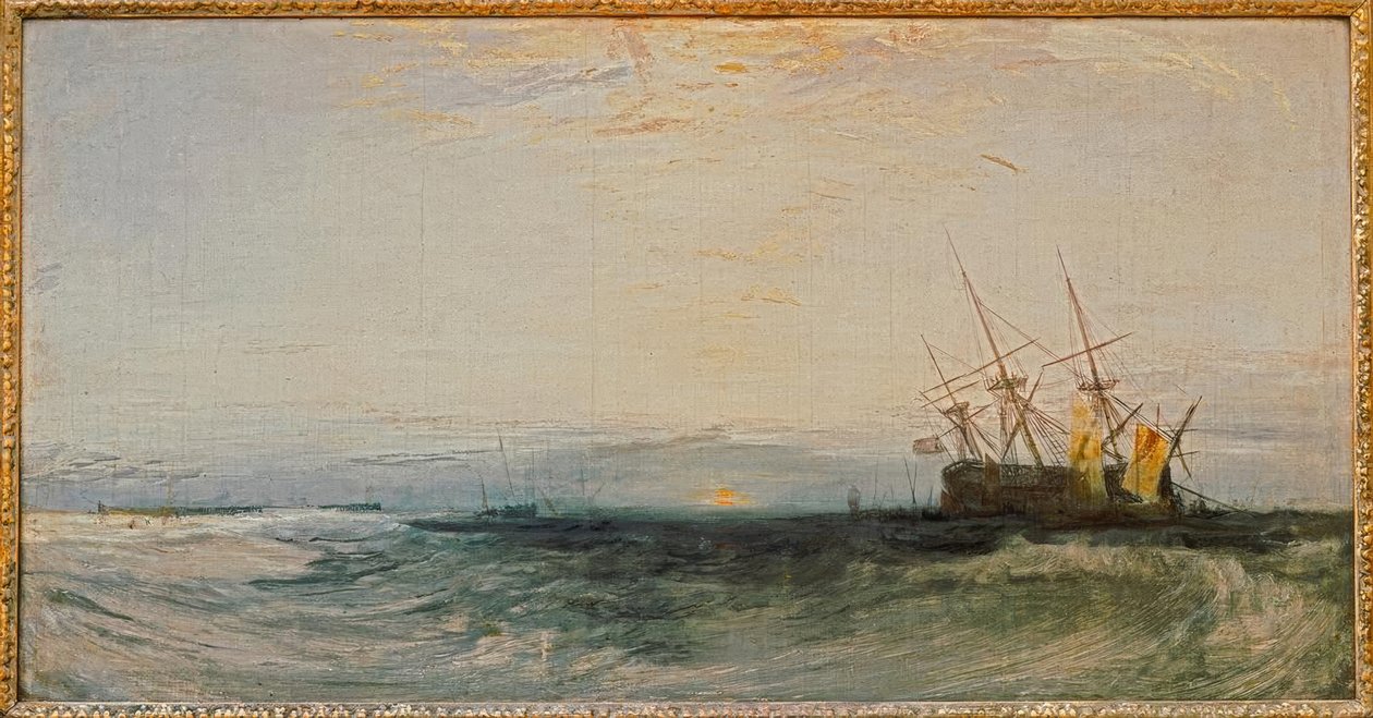 Un navire échoué - Joseph Mallord William Turner