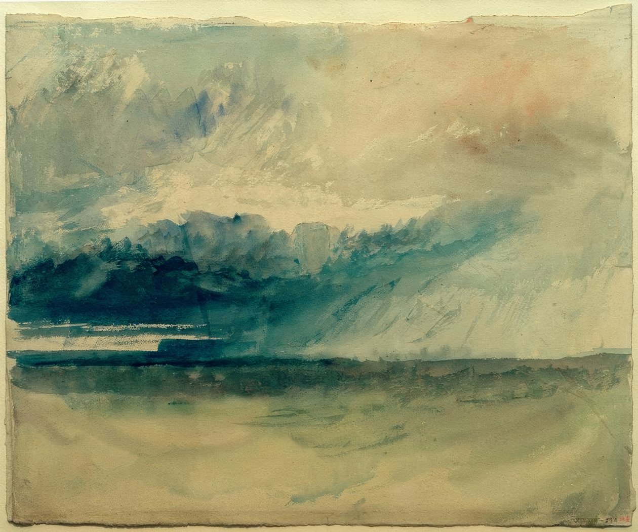 Falaises depuis la mer - Joseph Mallord William Turner