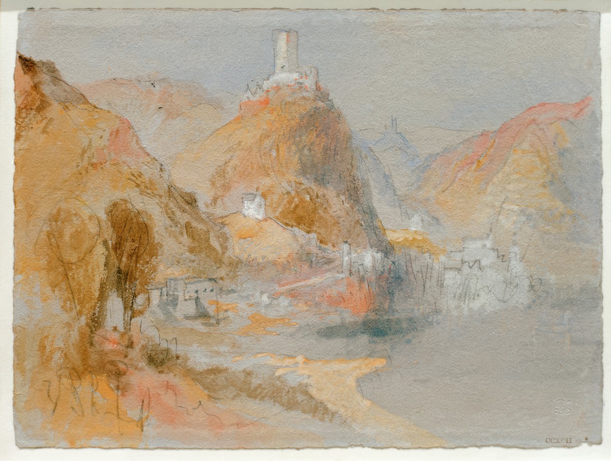 Cochem vu du sud - Joseph Mallord William Turner