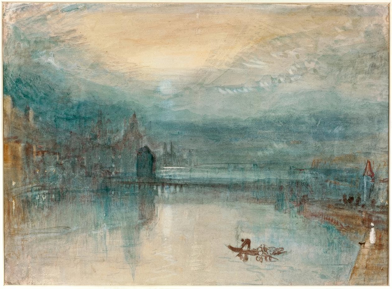 Lucerne au clair de lune - Joseph Mallord William Turner