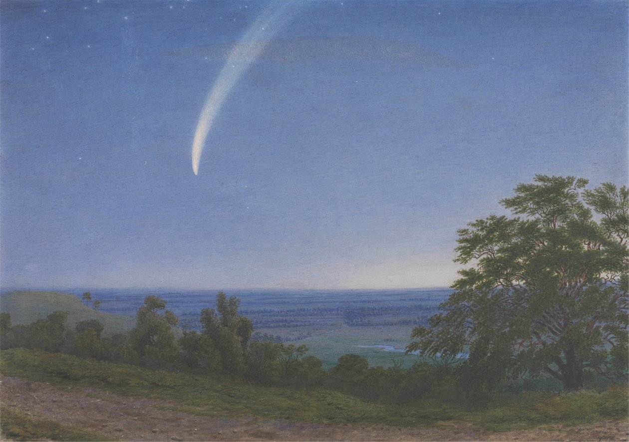 La comète de Donati - William Turner of Oxford