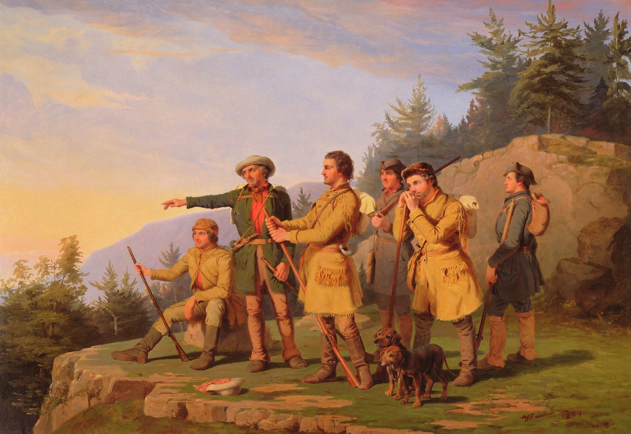 Première vue de Boone sur le Kentucky - William Tylee Ranney