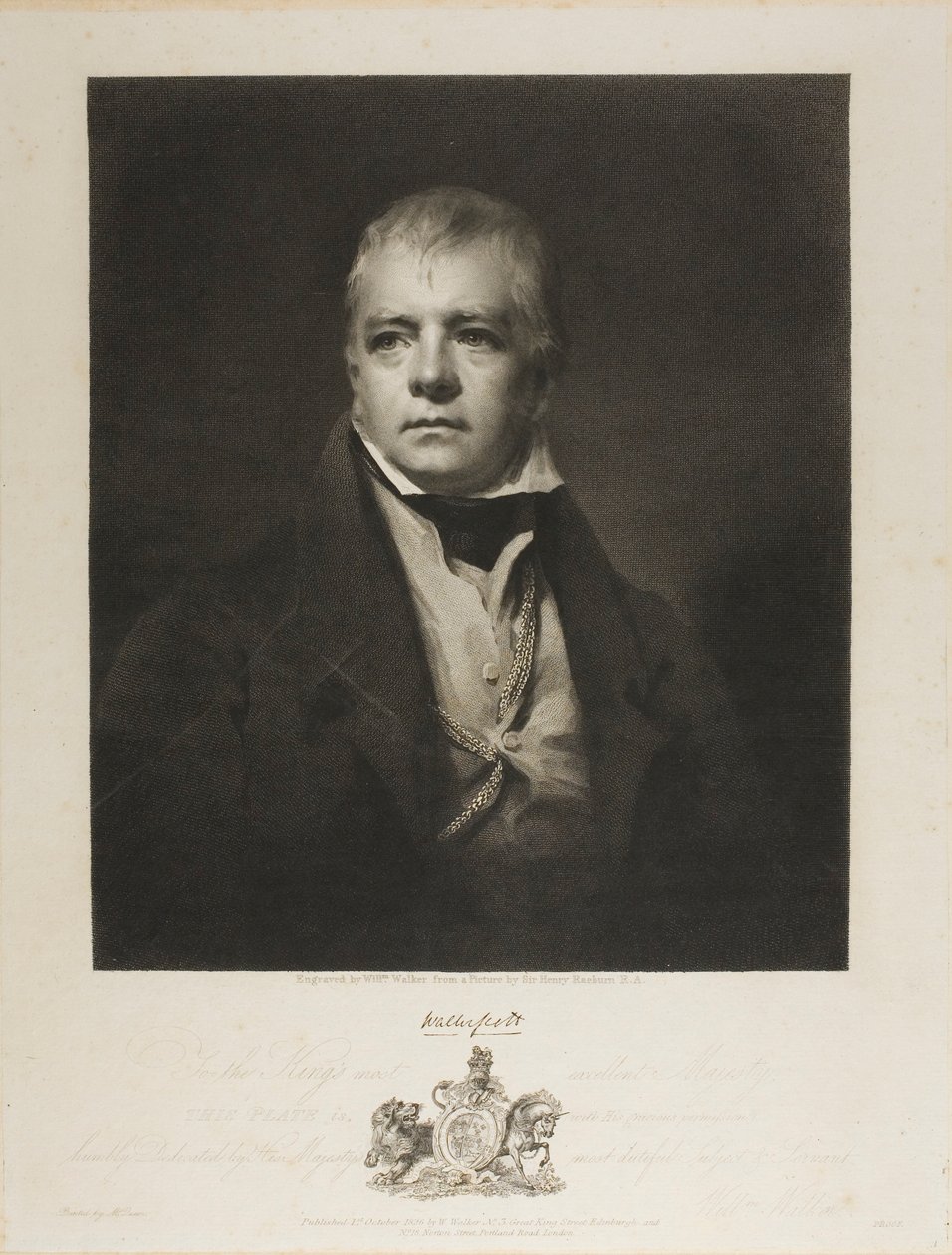 Sir Walter Scott Bart - William Walker