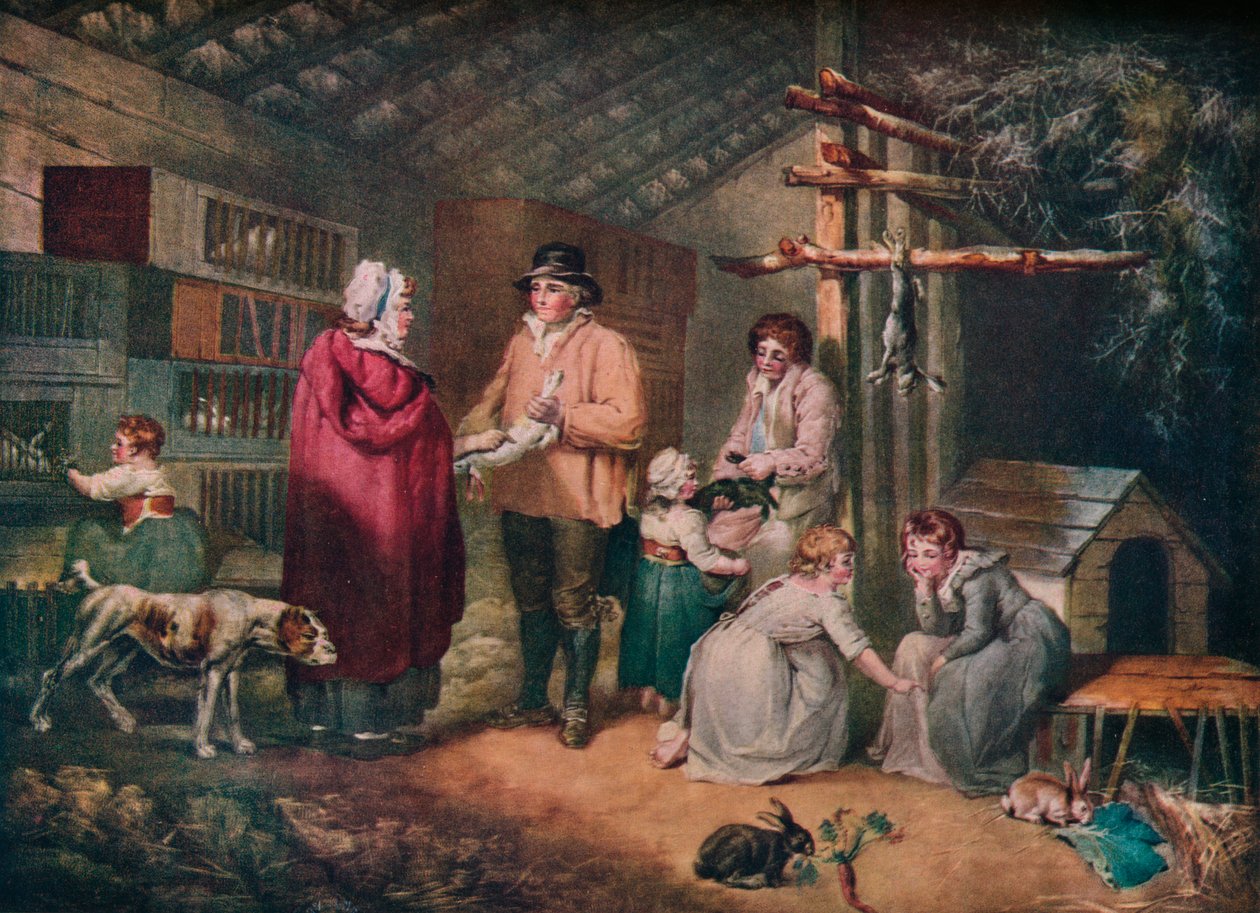 Vente de lapins, 1796, 1919 - William Ward