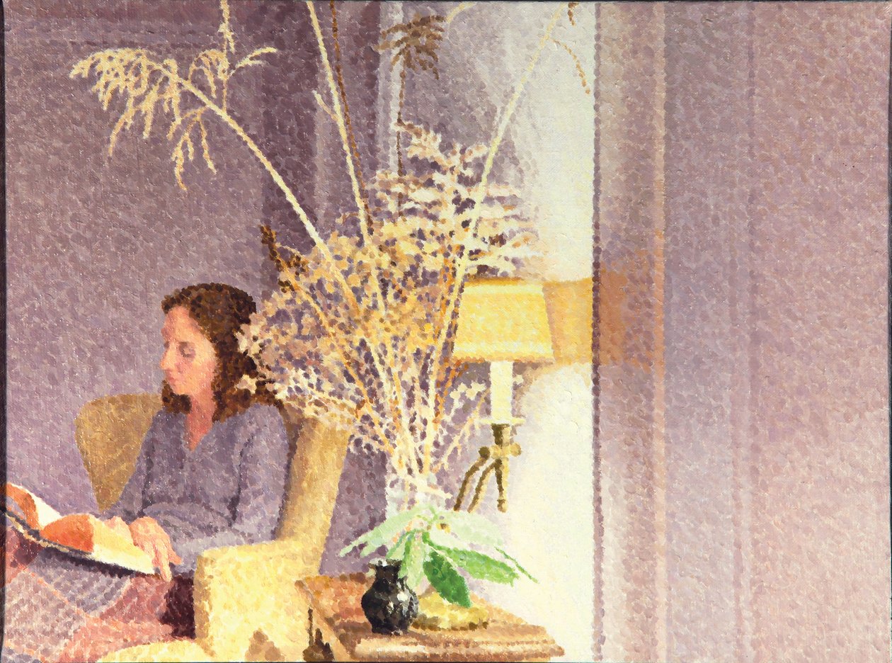 Lynne en train de lire - William Wilkins