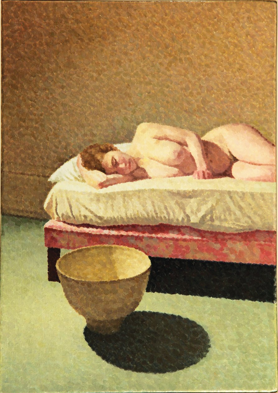 Nu avec bol - William Wilkins