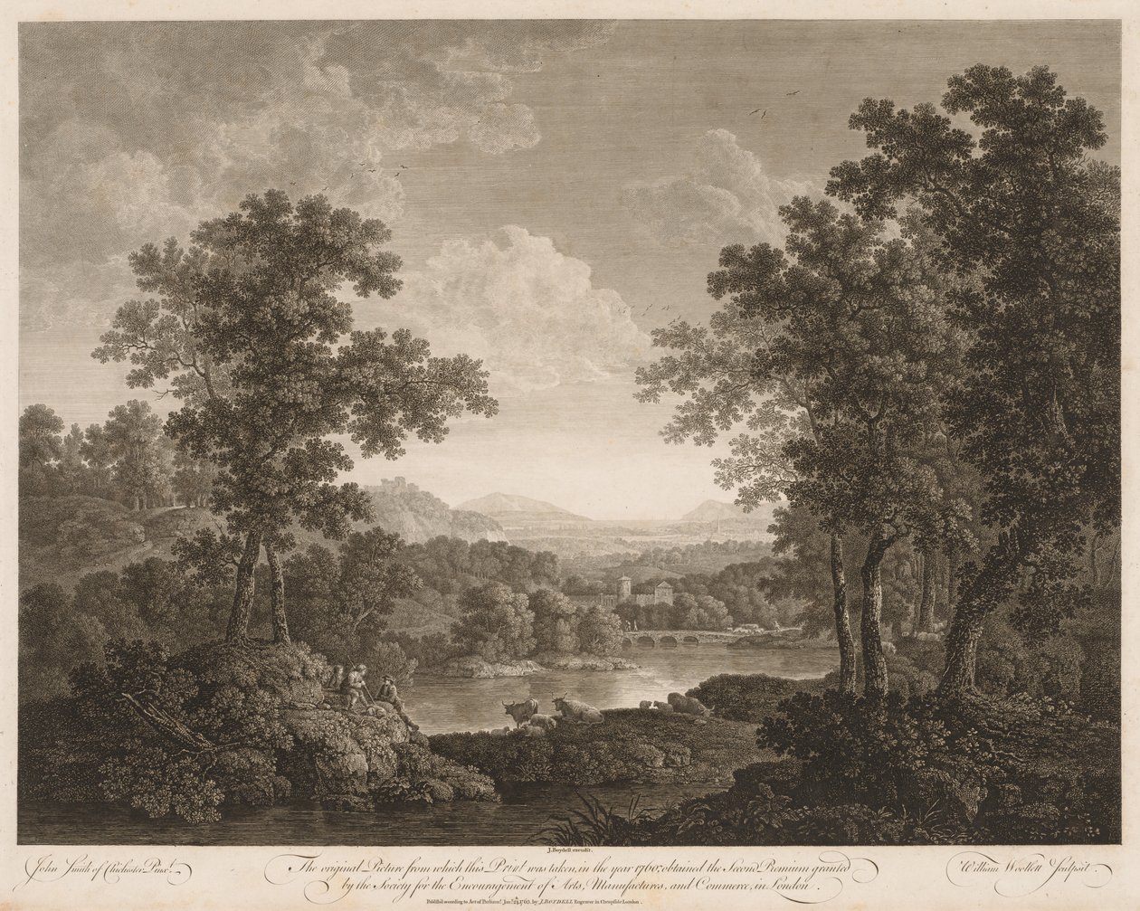 Paysage - William Woollett