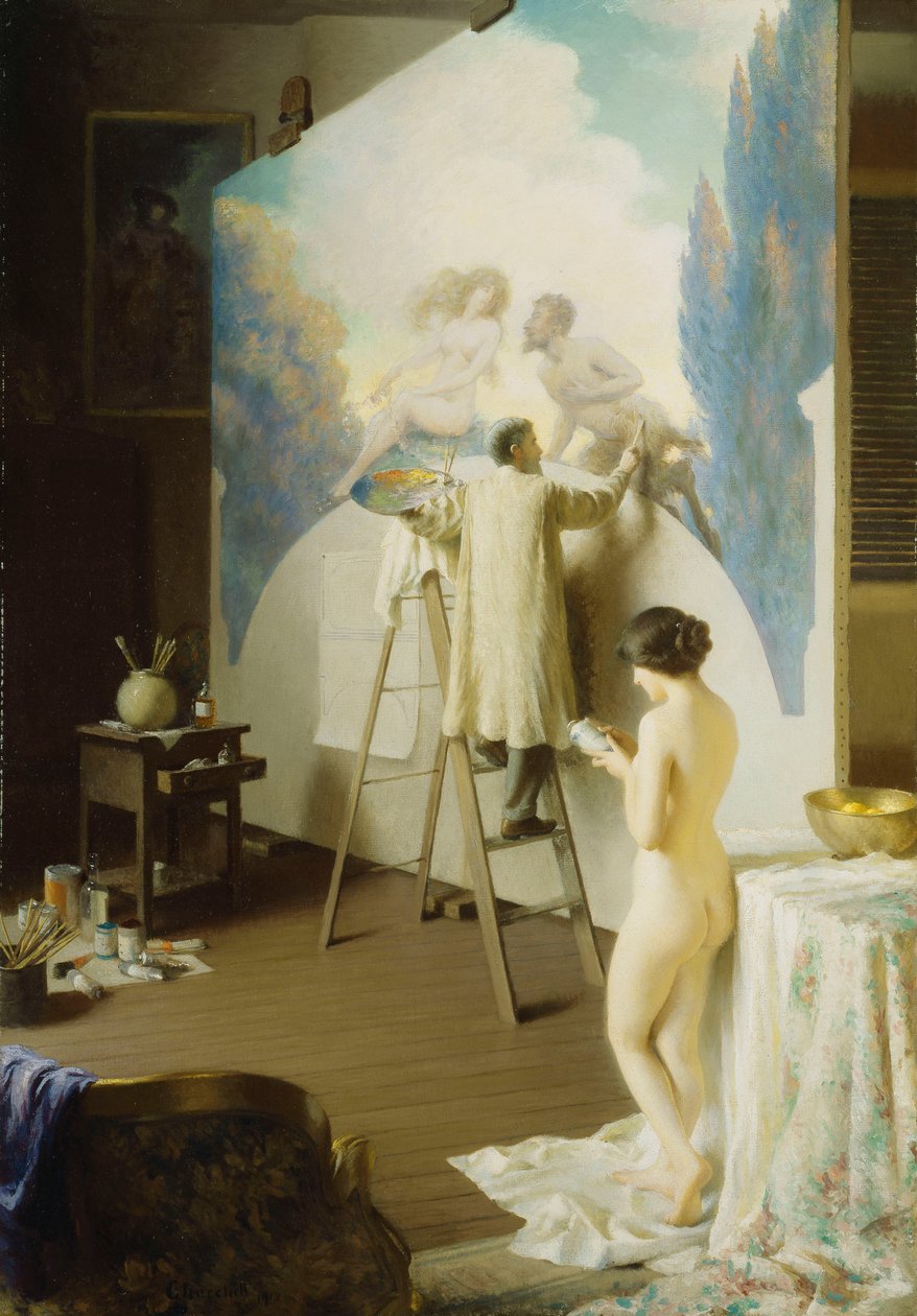 Le peintre, 1913 - William Worcester Churchill