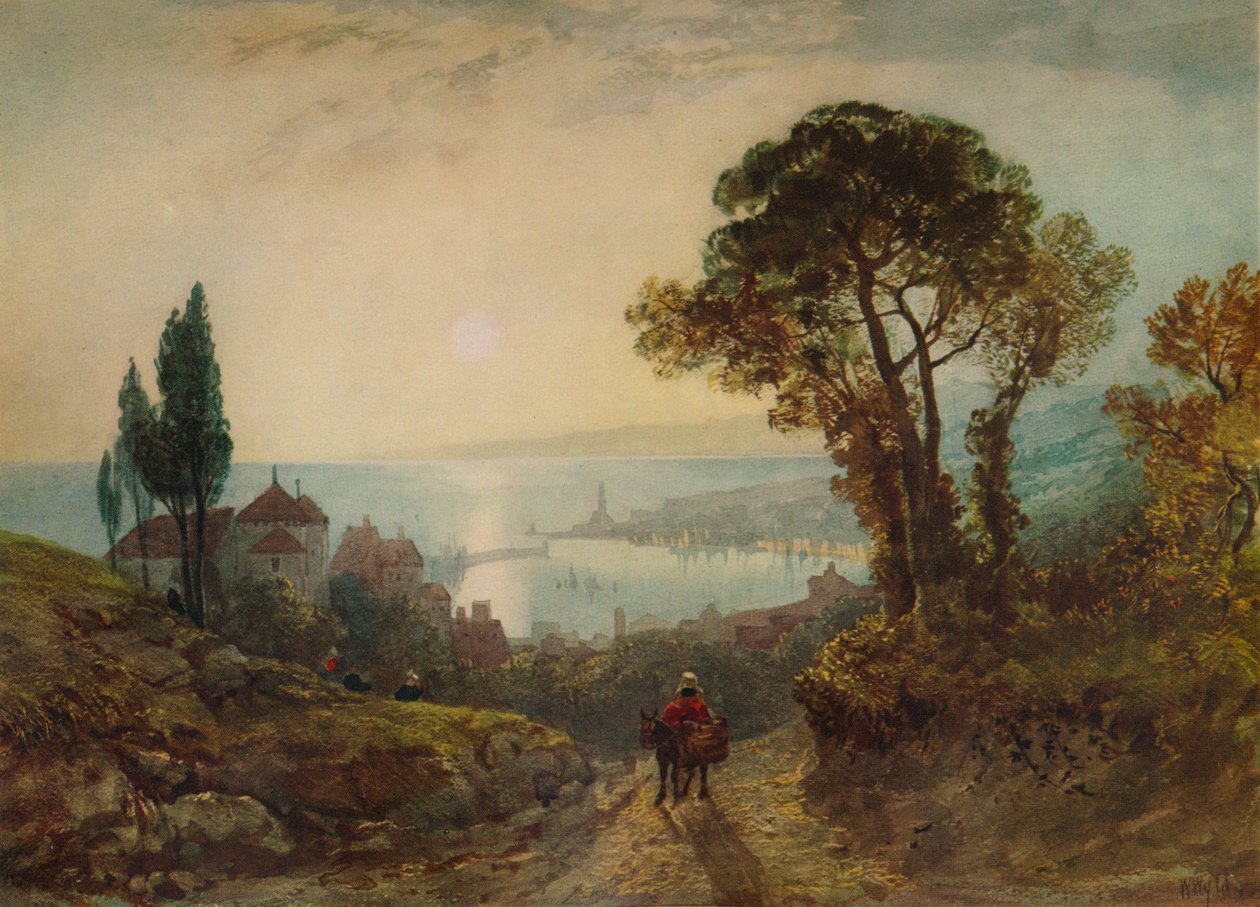 Vue sur un port - William Wyld