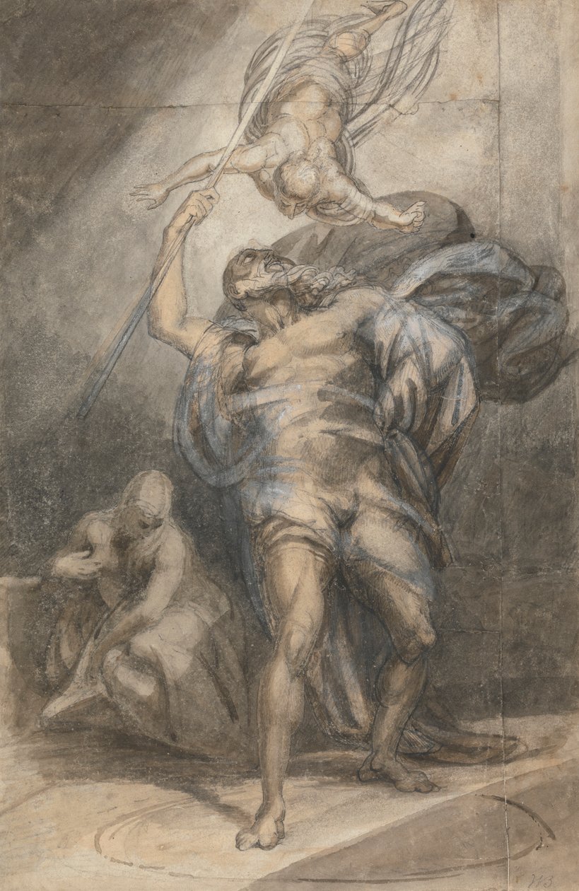 Prospero invoquant Ariel - William Young Ottley