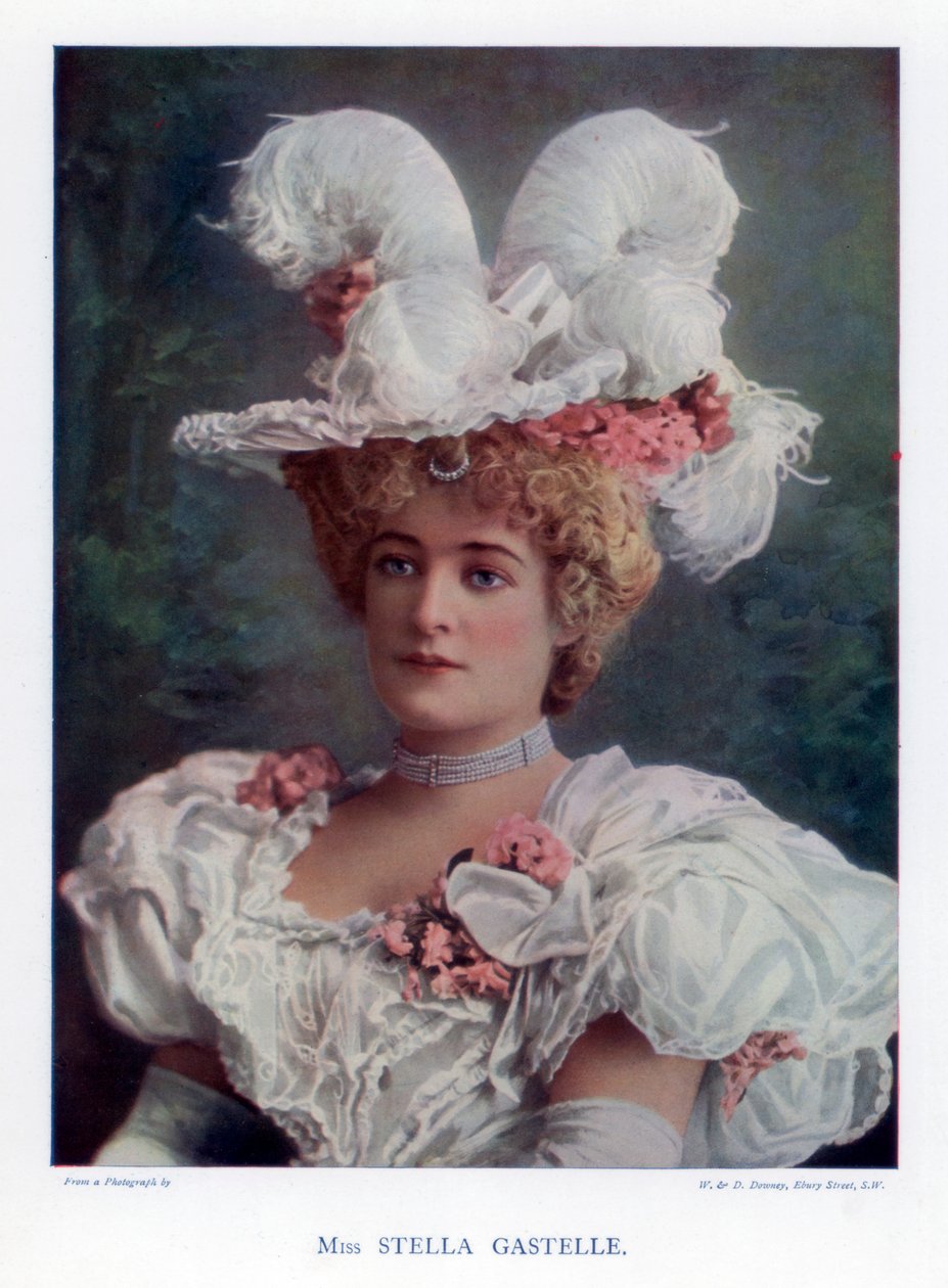 Stella Gastelle, actrice, 1901 - William and Daniel Downey