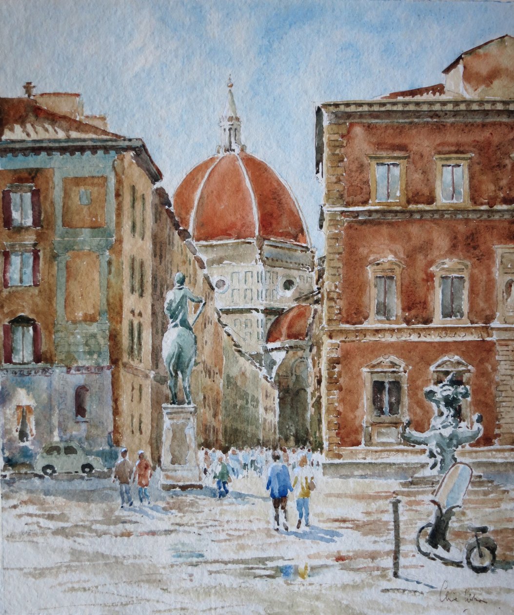 Piazza SS Annunziata, après l