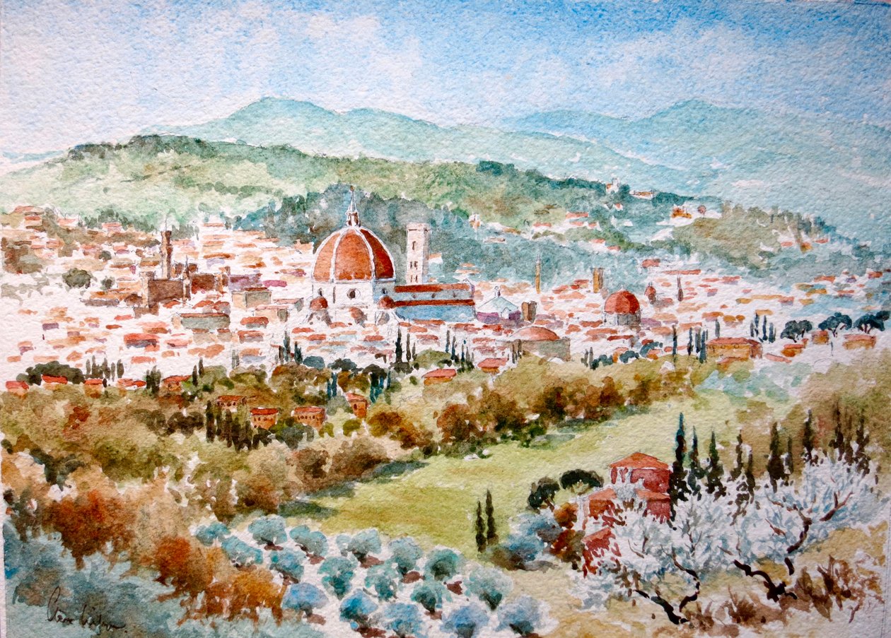 954 Printemps, de S. Domenico di Fiesole - Wilson Clive