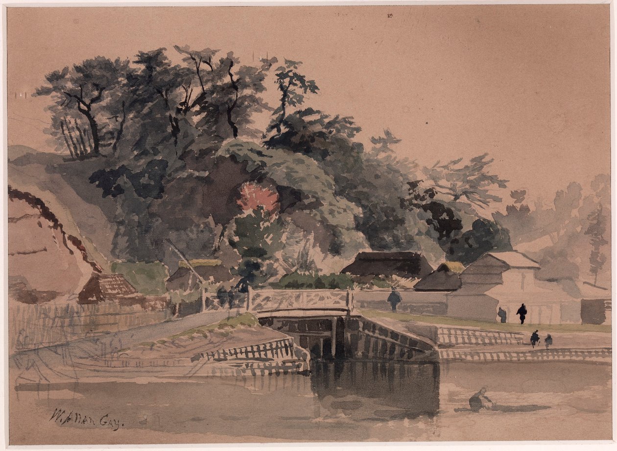 Paysage avec pont - Winckworth Allan Gay