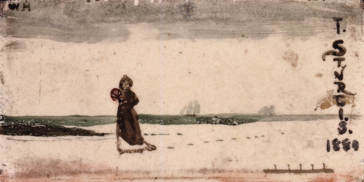 Scène de plage, 1880 - Winslow Homer