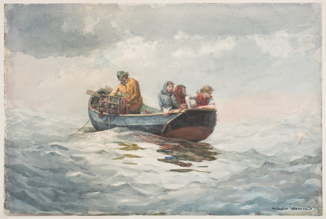 Pêche au crabe - Winslow Homer