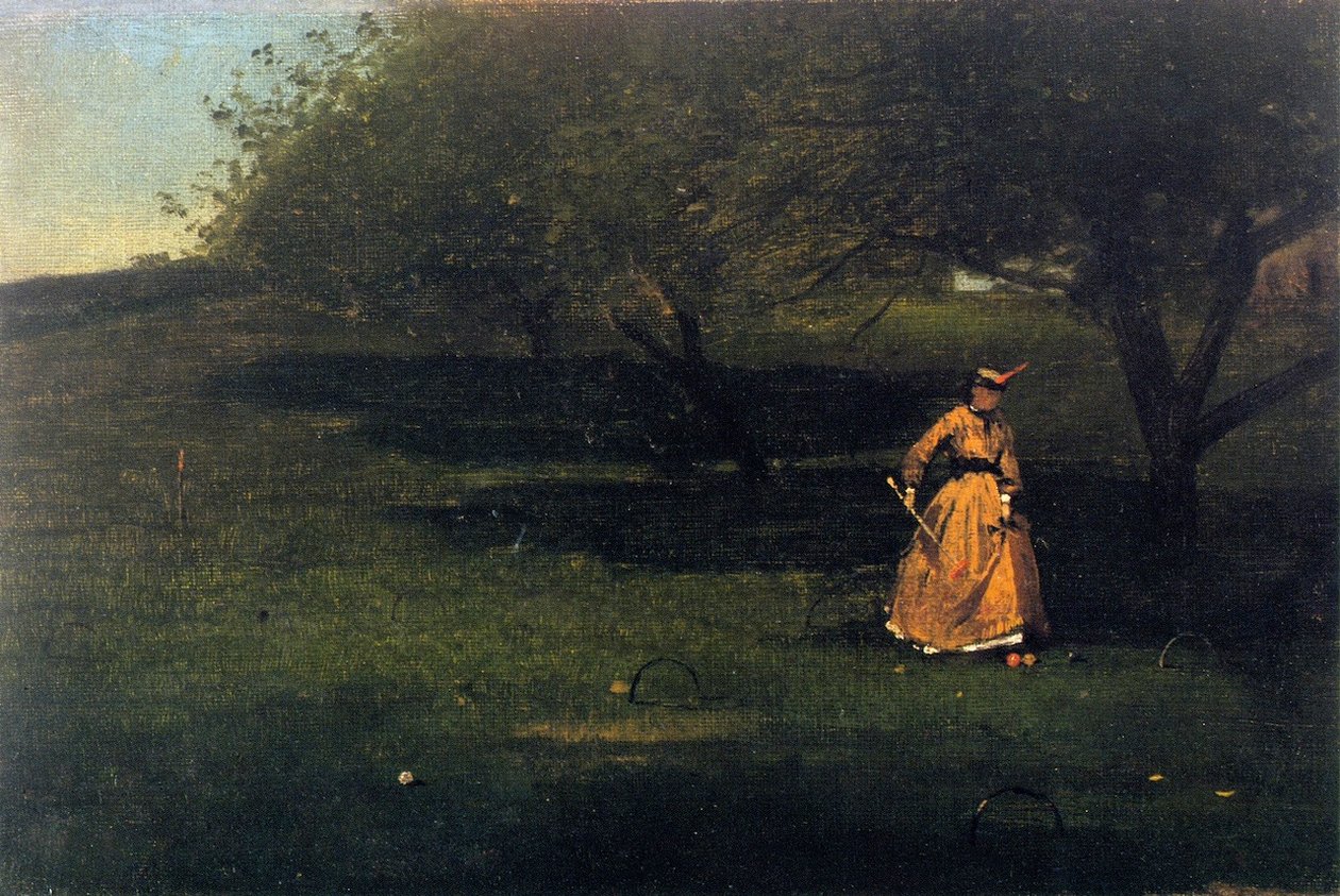 Joueur de croquet - Winslow Homer