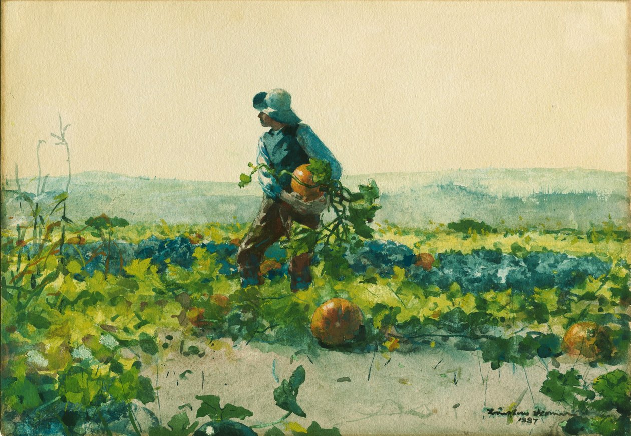 Pour être un garçon fermier - Winslow Homer