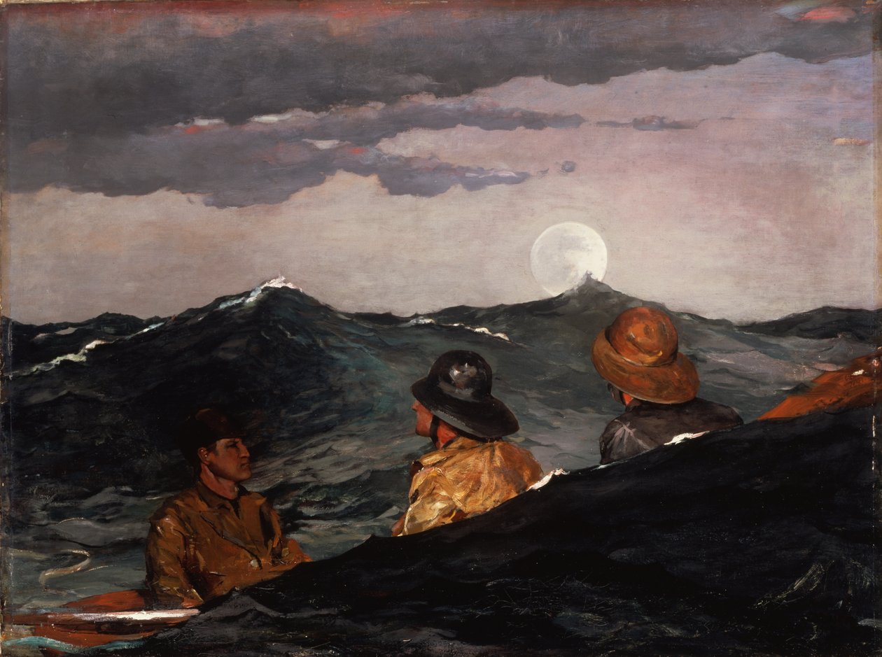 Embrasser la lune, 1904 - Winslow Homer