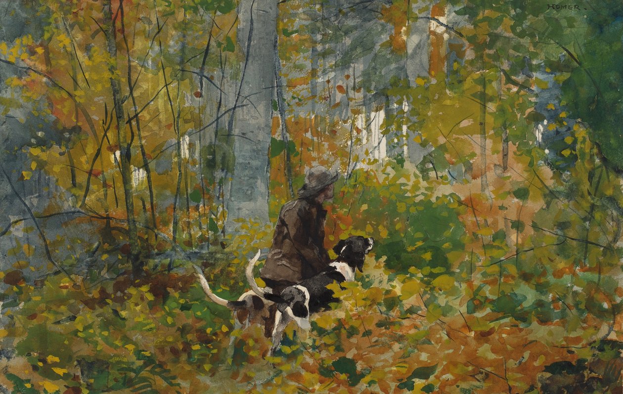 Sur le sentier - Winslow Homer
