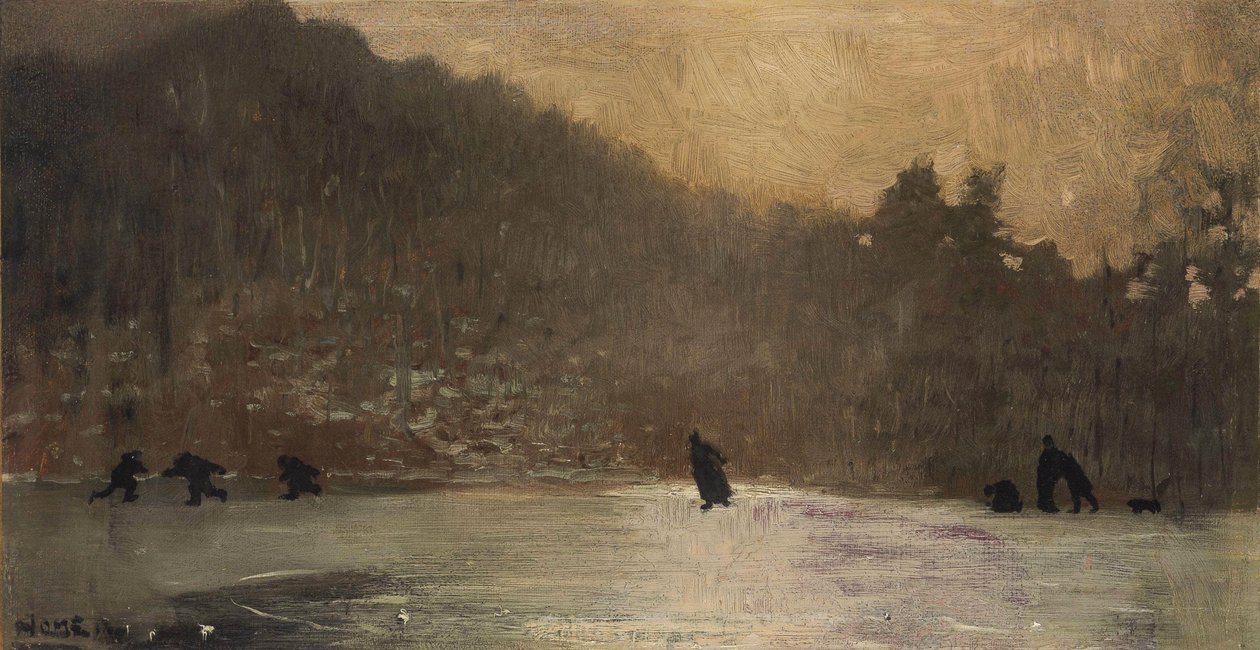 Patinage - Winslow Homer
