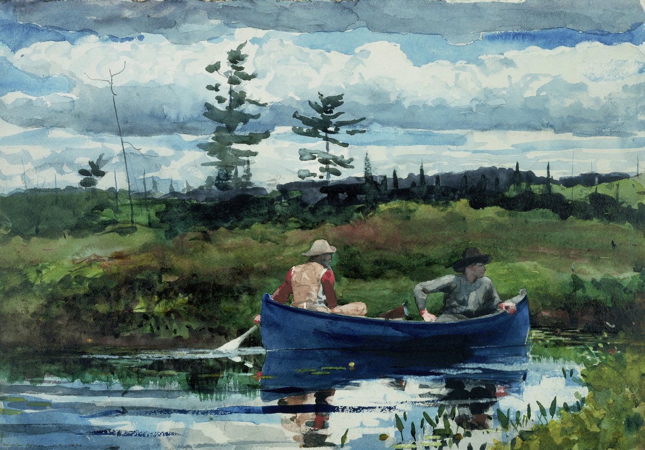 Le bateau bleu - Winslow Homer