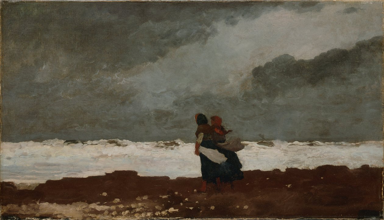 Deux figures près de la mer - Winslow Homer