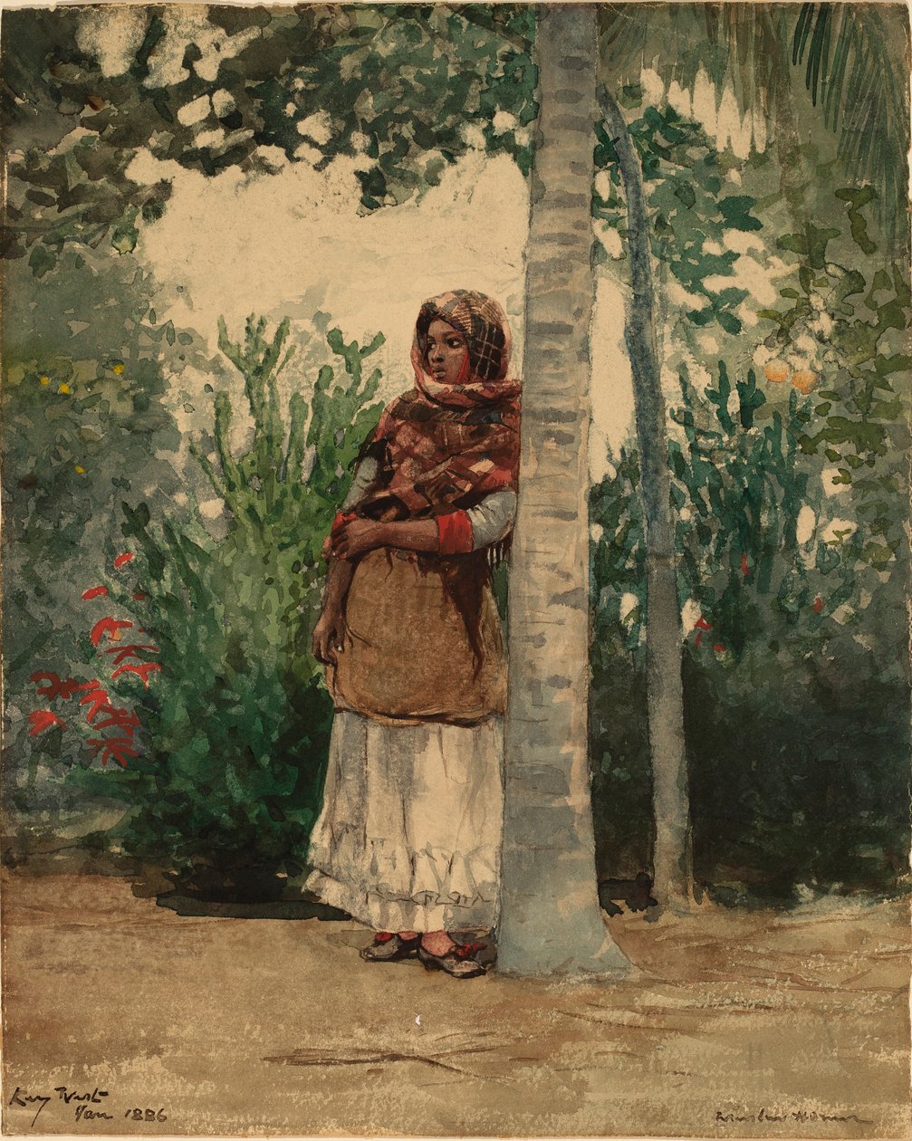 Sous un palmier - Winslow Homer