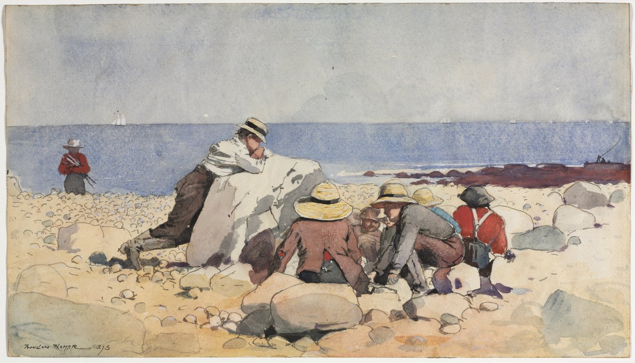 Une cuisson de palourdes - Winslow Homer