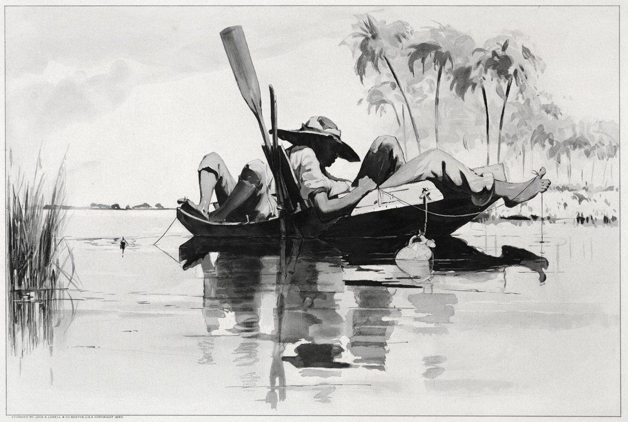 Une partie de pêche, 1890 - Winslow Homer