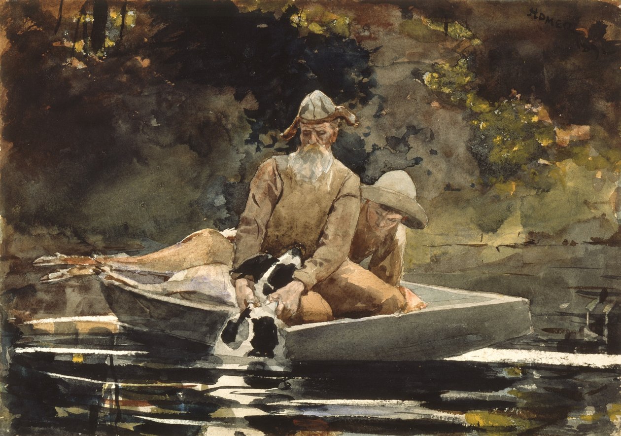 Après la chasse - Winslow Homer