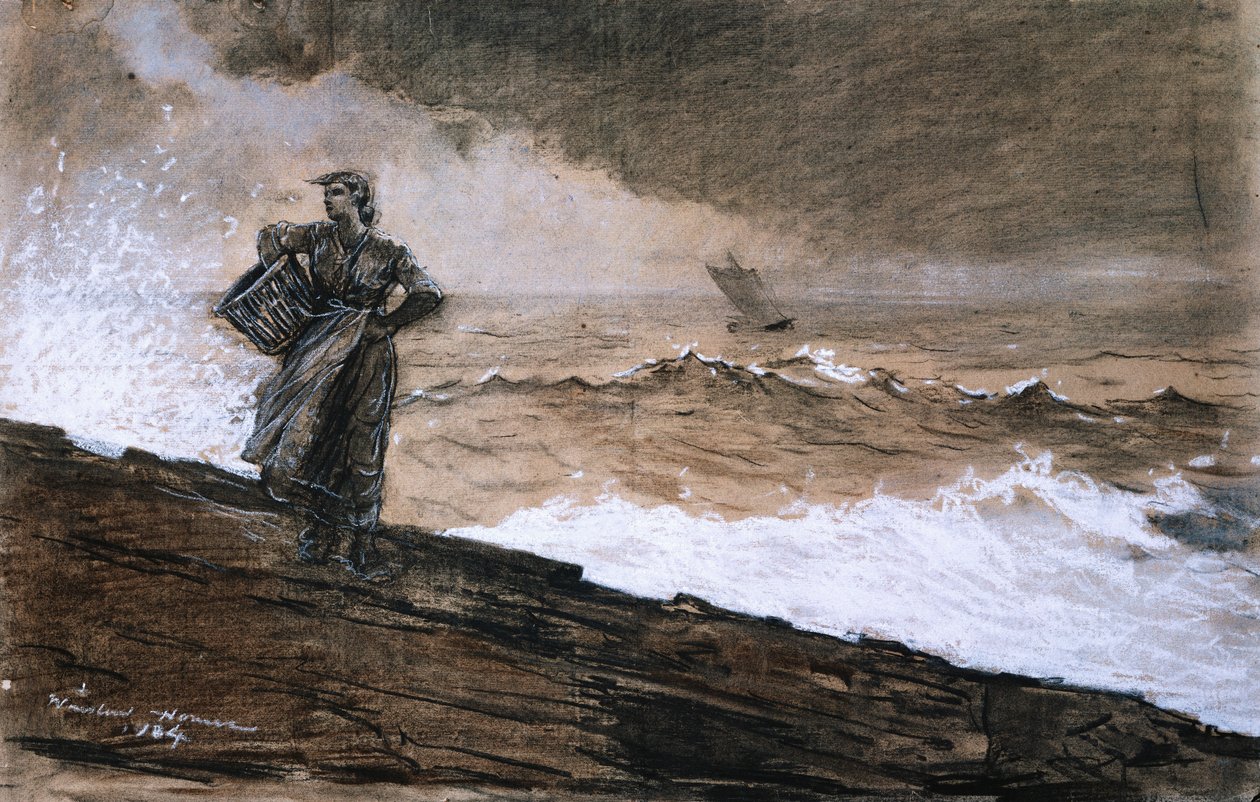 En haute mer - Winslow Homer