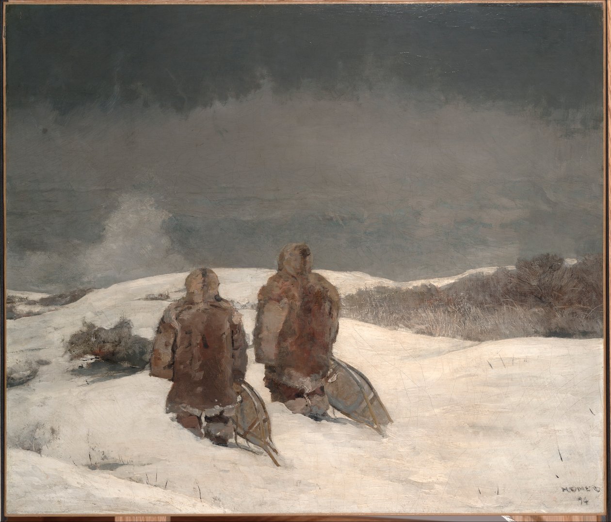 En dessous de zéro - Winslow Homer